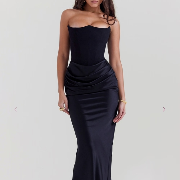 House of CB Persephone Black Dress - Picture 2 of 4